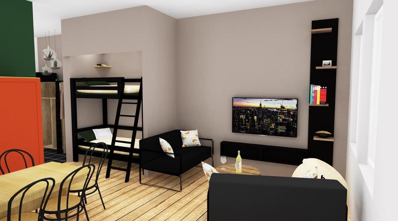 Louhans Les Petites Arcades Avec Ses Deux Appartements Cote Arcades Et Cote Cour Exteriör bild